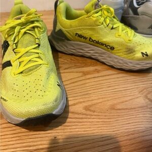 SOLD New Balance Neon Yellow Trail Running Shoes